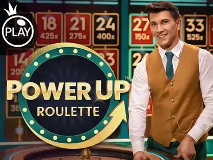 Try Power UP Roulette slot by Pragmatic Play on leon-casino-france.com – logo image