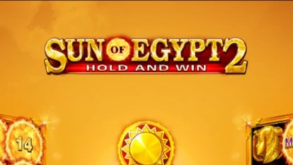 Sun of Egypt 2: Hold and Win online game logo by Booongo on leon-casino-france.com